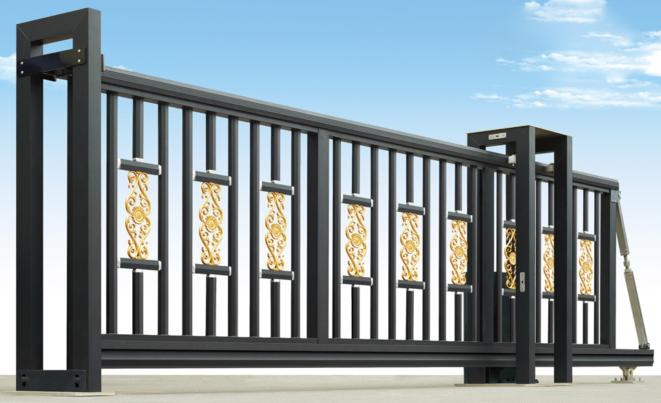 Electric Motorized Sliding Gate Automatic Gate Supplier Cxha